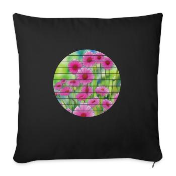 Gardener Gardening Garden Hobby Gardener Gardener - Sofa pillowcase 17,3'' x 17,3'' (45 x 45 cm) - black - Front