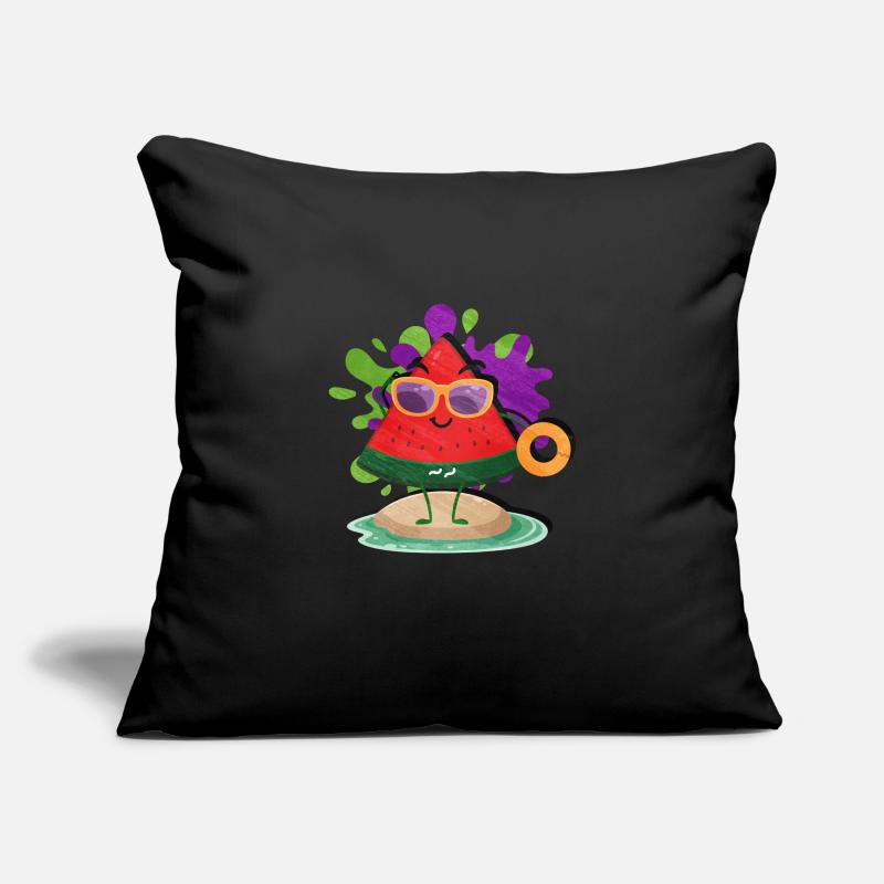Pastèque Housse de coussin décorative 45 x 45 cm
