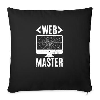 Informatik Admin Programmierer IT-Programmierer - Sofakissenbezug 45 x 45 cm - Schwarz - Vorne