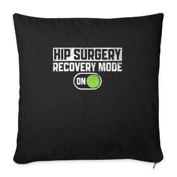 Bionisches Hüftdesign Für Einen Überlebenden Einer - Housse de coussin décorative 45 x 45 cm - noir - Devant