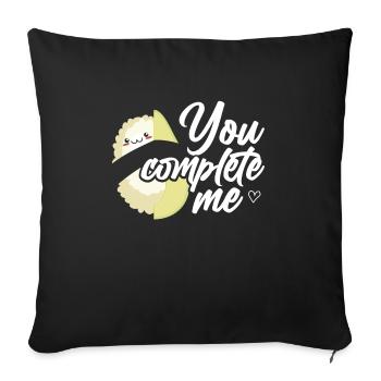 Avocado Sushi Roll Nigiri Avocado Fruit Guacamole - Sofa pillowcase 17,3'' x 17,3'' (45 x 45 cm) - black - Front