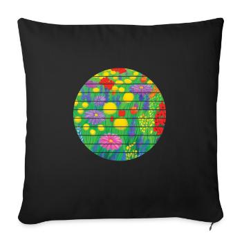 Gardener Garden Gardening Hobby Gardener Gardener - Sofa pillowcase 17,3'' x 17,3'' (45 x 45 cm) - black - Front