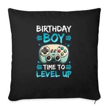 Jeux vidéo Jeux vidéo Gamer - Housse de coussin décorative 45 x 45 cm - noir - Devant