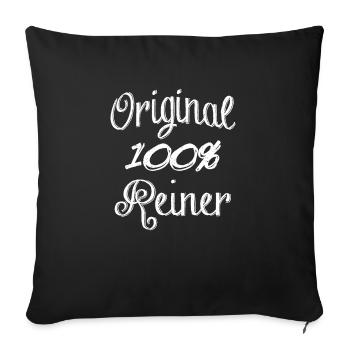 Original 100% Pure - Sofa pillowcase 17,3'' x 17,3'' (45 x 45 cm) - black - Front