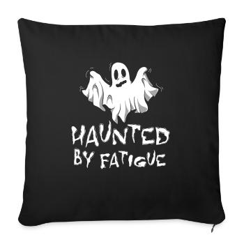 Happy Halloween Trick Or Treat Sleepy Ghost Horror - Sofa pillowcase 17,3'' x 17,3'' (45 x 45 cm) - black - Front