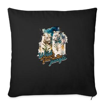 I have a kitchen because it came with the house - - Sofa pillowcase 17,3'' x 17,3'' (45 x 45 cm) - black - Front