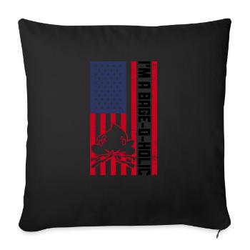 Scout Leader Usa Design Für Einen Patriotischen - Sofakissenbezug 45 x 45 cm - Schwarz - Vorne