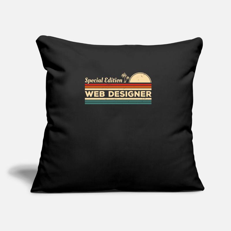 Vintage Special Edition Web Designer Programming Sofa pillowcase 17,3'' x 17,3'' (45 x 45 cm)