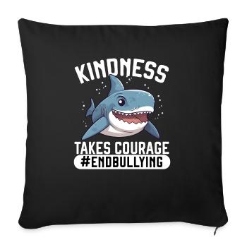 Unity Day Anti Bullying Bully Prevention Kindness - Sofa pillowcase 17,3'' x 17,3'' (45 x 45 cm) - black - Front