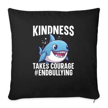 Unity Day Anti Bullying Bully Prevention Kindness - Sofa pillowcase 17,3'' x 17,3'' (45 x 45 cm) - black - Front