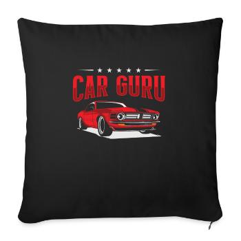 Muscle Car Enthusiast Car Enthusiast - Housse de coussin décorative 45 x 45 cm - noir - Devant