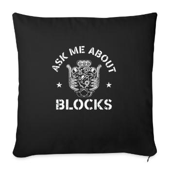 Muscle Car Enthusiast Car Enthusiast - Housse de coussin décorative 45 x 45 cm - noir - Devant