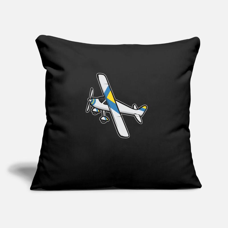 Remote Controlled Airplane Model Airplane Sofa pillowcase 17,3'' x 17,3'' (45 x 45 cm)