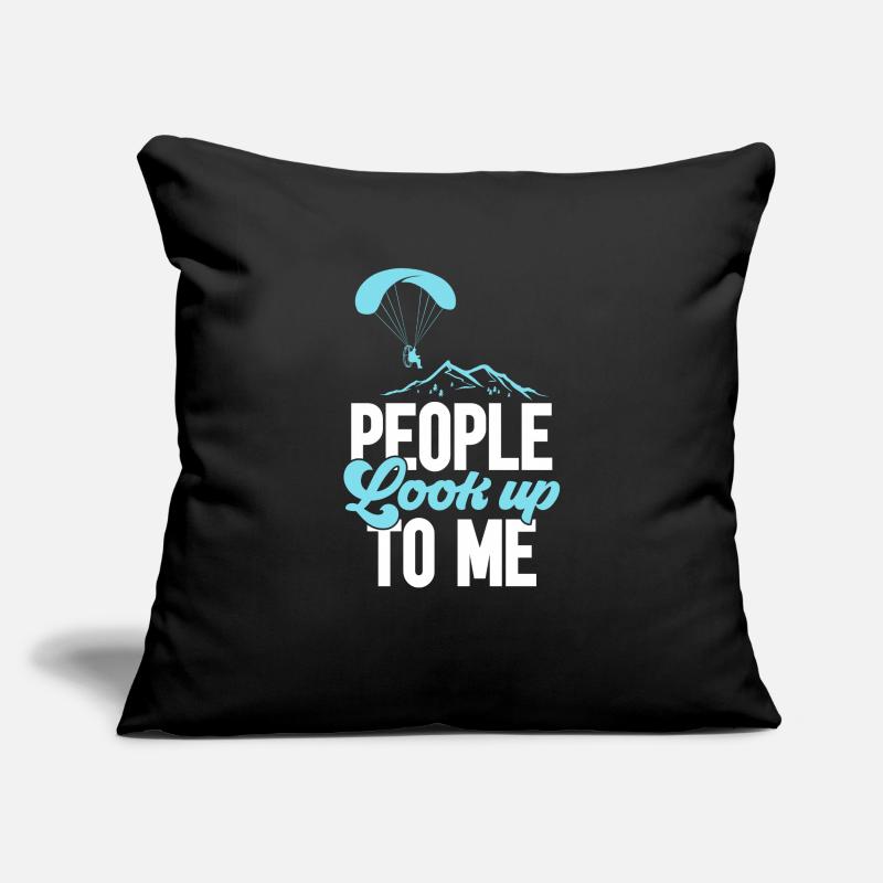 Paramotor Motorized paraglider Sofa pillowcase 17,3'' x 17,3'' (45 x 45 cm)