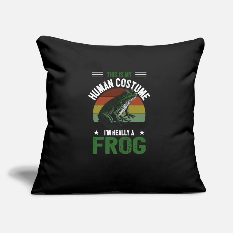 Toad This Is My Human Costume I'm Really A Frog Am Sofakissenbezug 45 x 45 cm