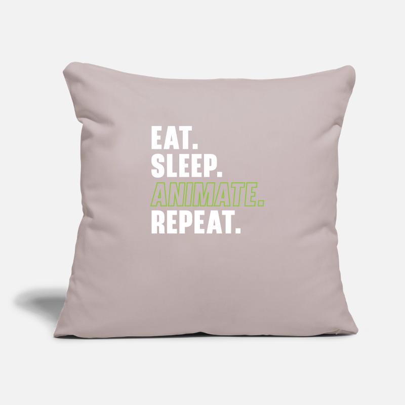 3d Animator Animate Key Frames Rendering Animation Sofa pillowcase 17,3'' x 17,3'' (45 x 45 cm)