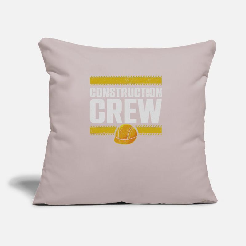 Construction Crew, Construction Site, Builder Sofa pillowcase 17,3'' x 17,3'' (45 x 45 cm)