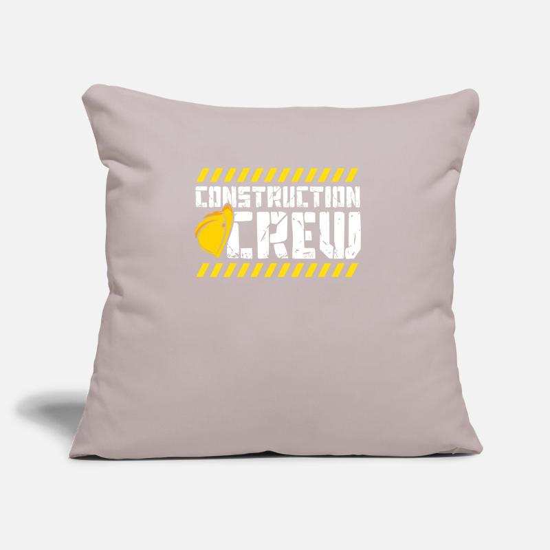 Construction Crew, Construction Site, Builder Sofa pillowcase 17,3'' x 17,3'' (45 x 45 cm)