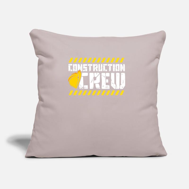 Construction Crew, Construction Site, Builder Sofa pillowcase 17,3'' x 17,3'' (45 x 45 cm)