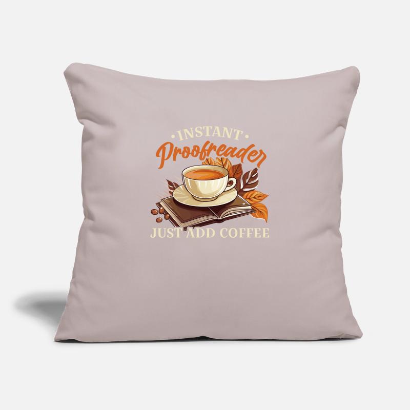 Proofreading Job Spelling Grammar Proofreader Sofa pillowcase 17,3'' x 17,3'' (45 x 45 cm)
