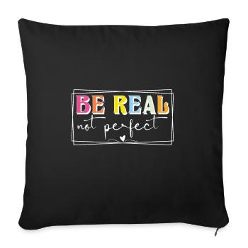 Proud American Cousin - Sofa pillowcase 17,3'' x 17,3'' (45 x 45 cm) - black - Front