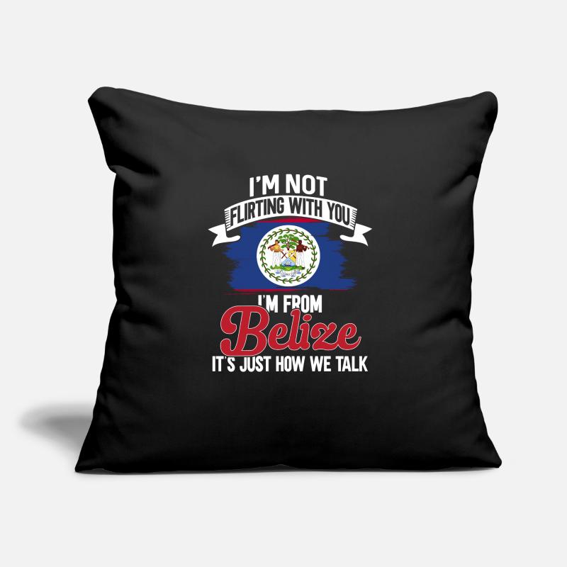 Belize Flag Belizean Sofa pillowcase 17,3'' x 17,3'' (45 x 45 cm)