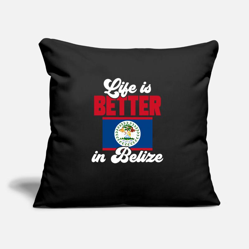 Belize Flagge Belizer Sofakissenbezug 45 x 45 cm