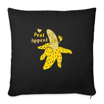 Esthéticienne, Soins de la peau, Beauté, Dermantologue, - Housse de coussin décorative 45 x 45 cm - noir - Devant