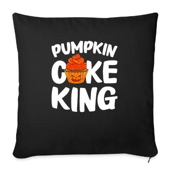 Boulanger Halloween Cadeaux Confiseur - Housse de coussin décorative 45 x 45 cm - noir - Devant