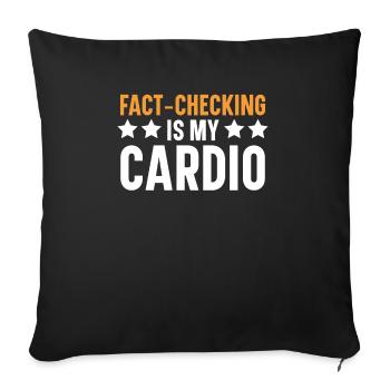 Legal Assistant Law Student Profession Paralegal - Sofa pillowcase 17,3'' x 17,3'' (45 x 45 cm) - black - Front