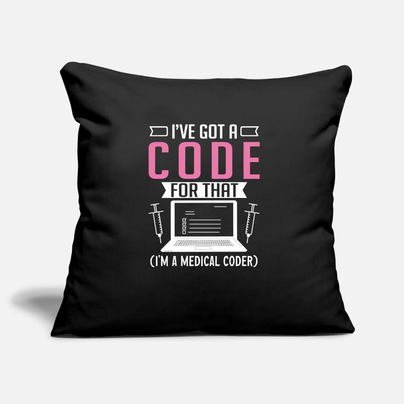 Medical Coder Coding Specialist Sofa pillowcase 17,3'' x 17,3'' (45 x 45 cm)