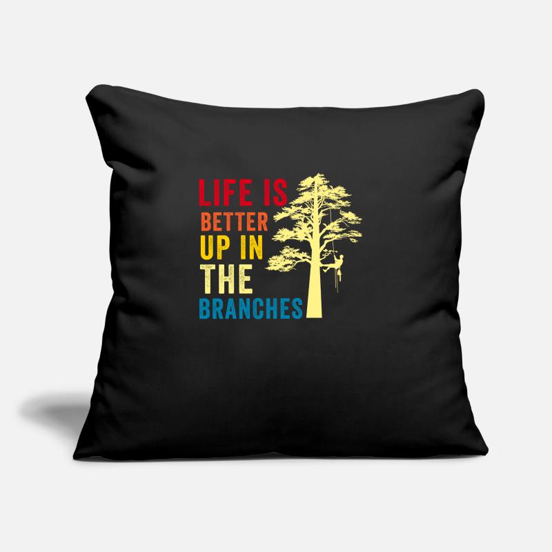 Arborist Tree Surgeon Woodworker Funny Logger Sofa pillowcase 17,3'' x 17,3'' (45 x 45 cm)