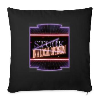 Christmas Pajama This Funny Robotics Tshirt - Sofa pillowcase 17,3'' x 17,3'' (45 x 45 cm) - black - Front