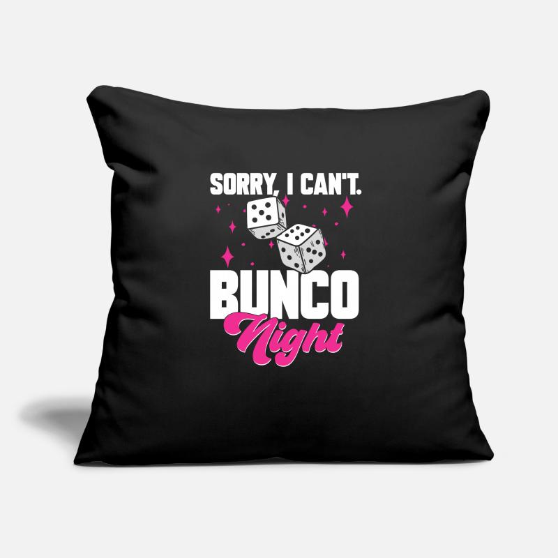 Bunco Dice Game Sofa pillowcase 17,3'' x 17,3'' (45 x 45 cm)