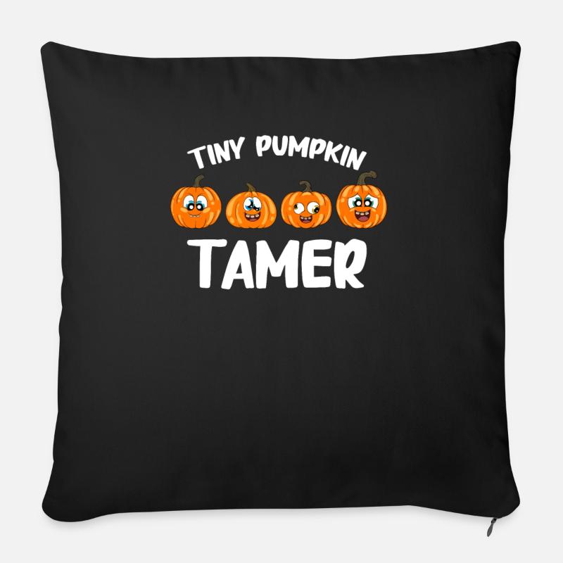 Cadeaux d’Halloween drôle de professeur - Housse de coussin décorative 45 x 45 cm - noir