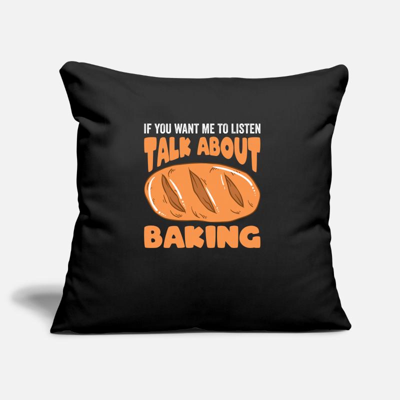Baking Bread Bakery Bakery Bread Making Sofa pillowcase 17,3'' x 17,3'' (45 x 45 cm)