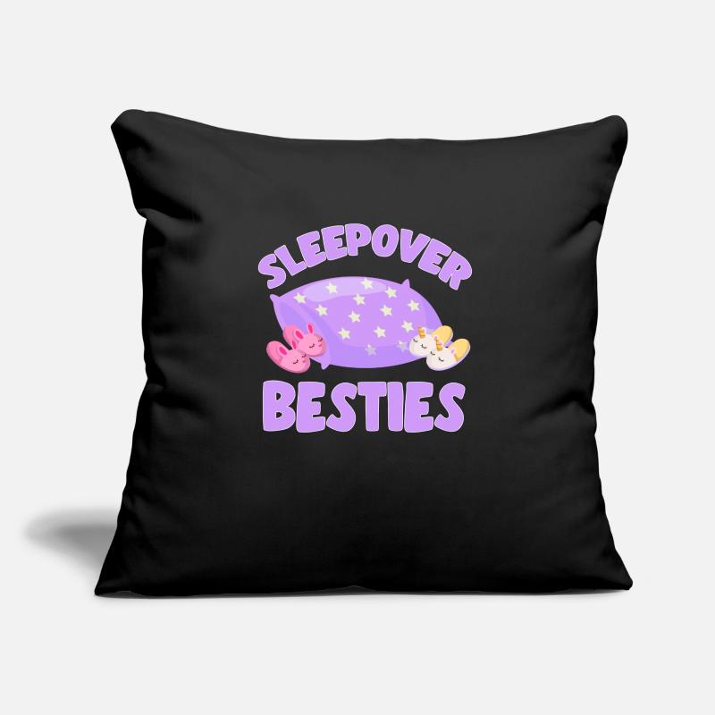 Soirée pyjama pyjama soirée pyjama Housse de coussin décorative 45 x 45 cm