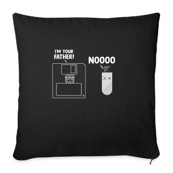 IT-Experte Informatiker Ausgehkleidung für - Sofakissenbezug 45 x 45 cm - Schwarz - Vorne