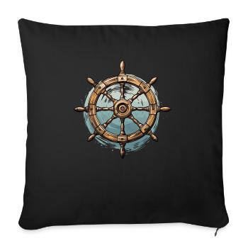 Sea Shanty Design For Loved Ones While Singing - Sofa pillowcase 17,3'' x 17,3'' (45 x 45 cm) - black - Front