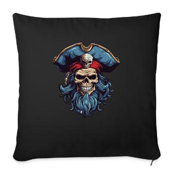 Sea Shanty Design For Loved Ones While Singing - Sofa pillowcase 17,3'' x 17,3'' (45 x 45 cm) - black - Front