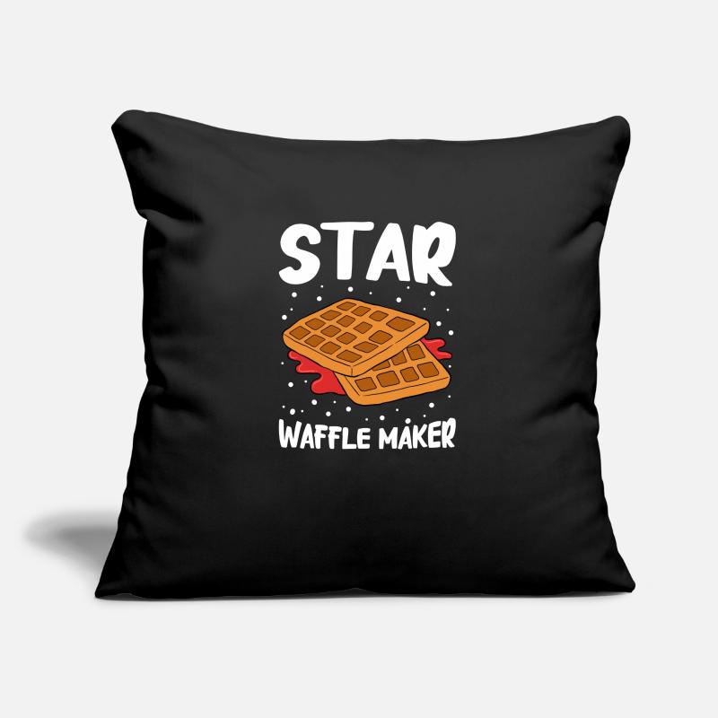 Waffle making waffle maker Sofa pillowcase 17,3'' x 17,3'' (45 x 45 cm)