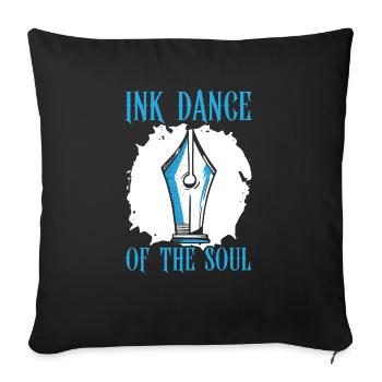 Arabic Calligraphy Calligraphic Writing Lettering - Sofa pillowcase 17,3'' x 17,3'' (45 x 45 cm) - black - Front