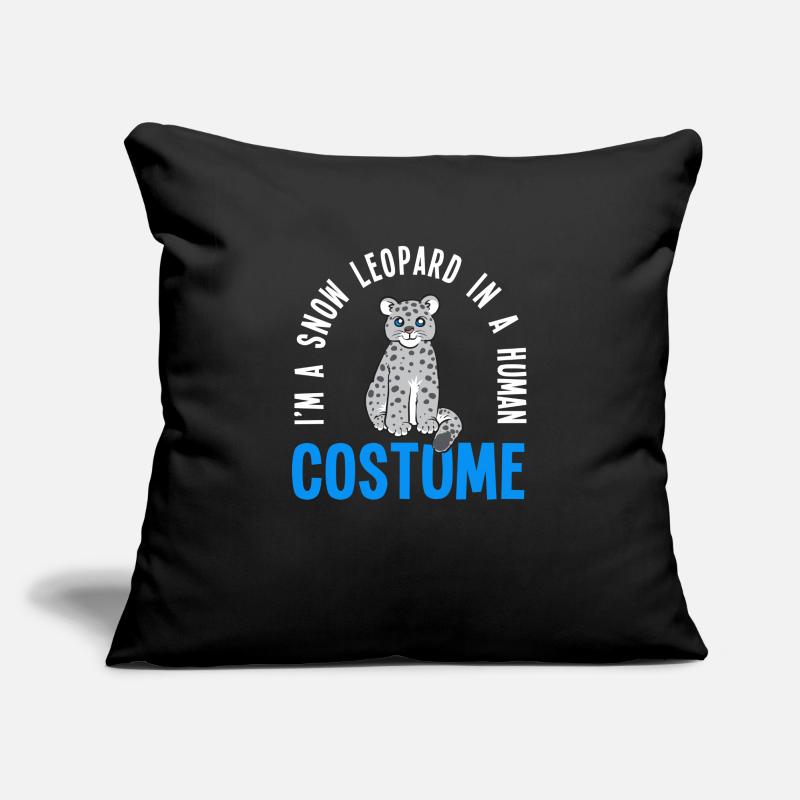 Snow leopard Sofa pillowcase 17,3'' x 17,3'' (45 x 45 cm)