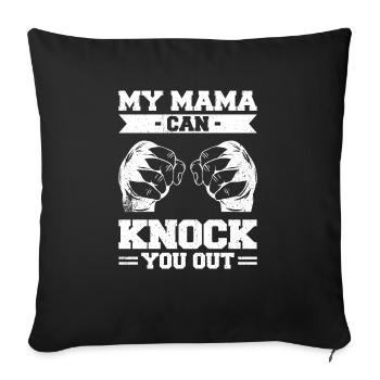 Kickboxen Kickboxer Kickboxing - Housse de coussin décorative 45 x 45 cm - noir - Devant