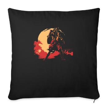 Muay Thai Boxing Martial Arts Martial Artist MMA - Sofa pillowcase 17,3'' x 17,3'' (45 x 45 cm) - black - Front