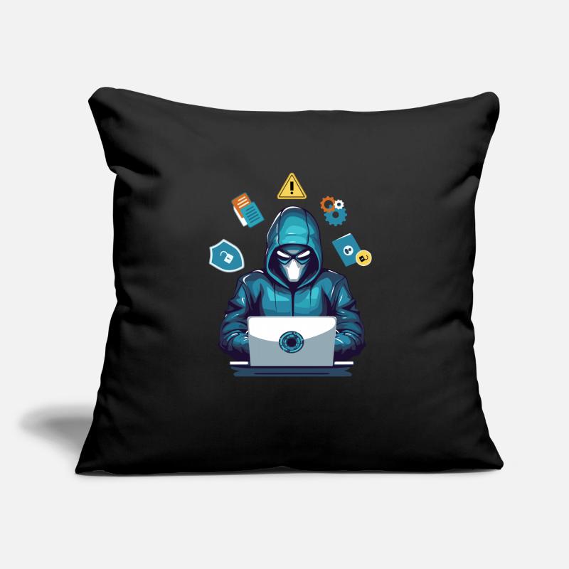 Funny Hacker Style Hacking Lover Computer Sofa pillowcase 17,3'' x 17,3'' (45 x 45 cm)