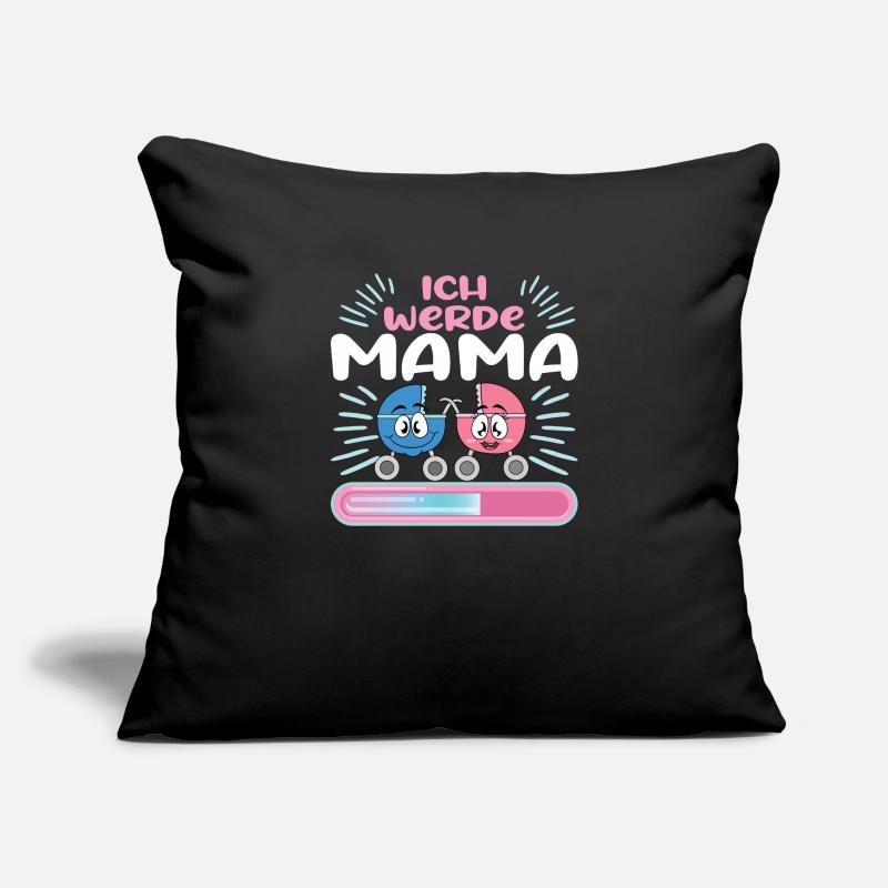 Mama 2024 werdende Mutter Schwangerschaft Sofakissenbezug 45 x 45 cm