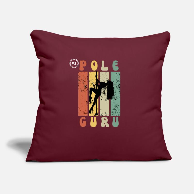 Pole Dancing Guru - Gift Idea For Pole Teacher Sofa pillowcase 17,3'' x 17,3'' (45 x 45 cm)