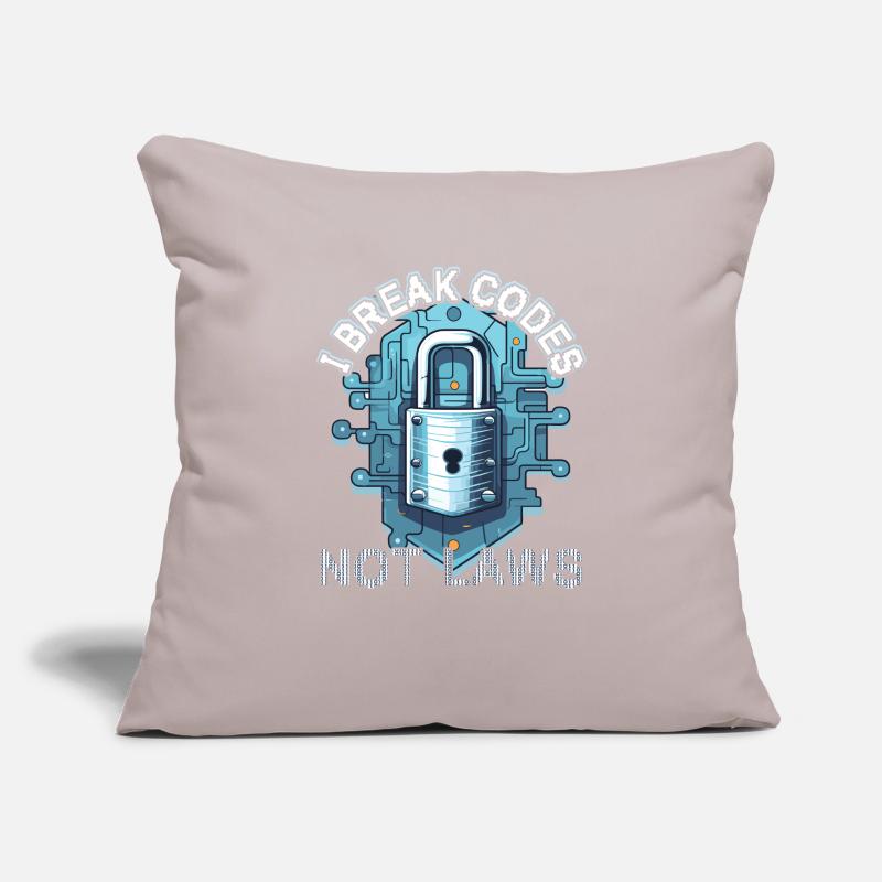 Ethischer Hacking -Analyst Ethische Sofakissenbezug 45 x 45 cm