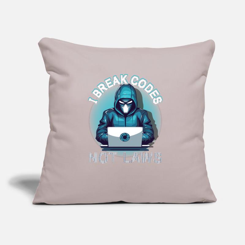 Cybersecurity Art Hacking Lover Computer Nerd Sofa pillowcase 17,3'' x 17,3'' (45 x 45 cm)